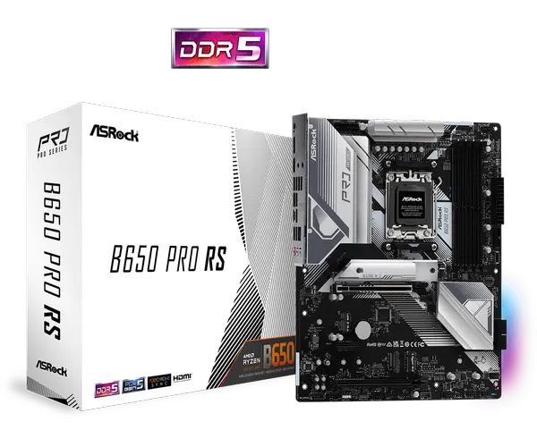 Дънна платка ASROCK B650 PRO RS - 67478