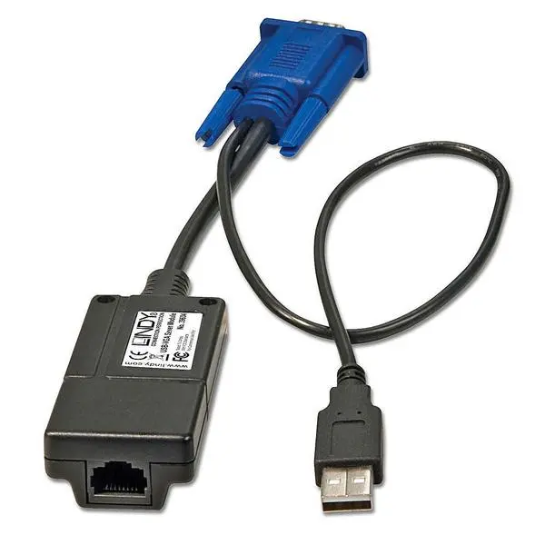 LINDY CAT-32 KVM кабел за връзка с компютър, USB & VGA - LNY-39634