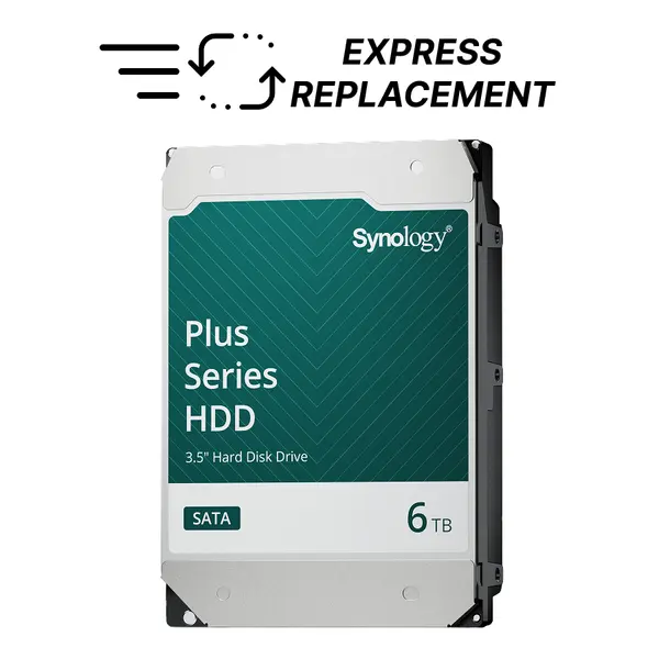 Хард диск SYNOLOGY HAT3300 NAS 6TB Plus Series SATA 3.5"