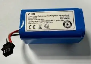 Батерия за прахосмукачка робот Muhler Bobby 1, 2800 mAh - 117