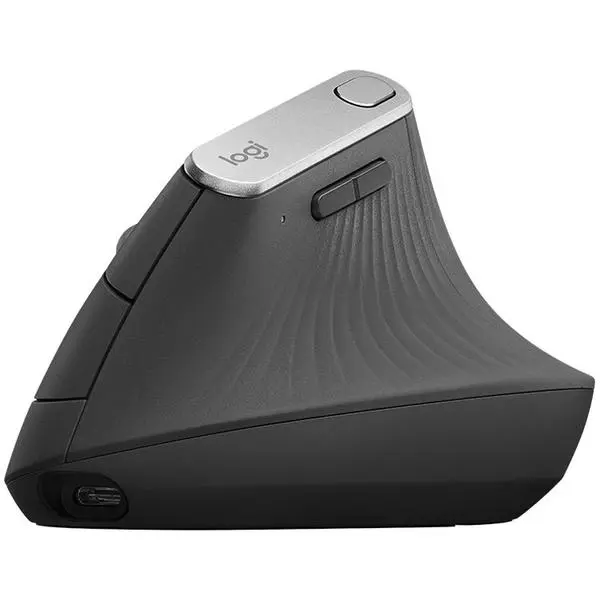 LOGITECH MX Vertical Advanced Ergonomic Mouse - GRAPHITE - 2.4GHZ/BT - N/A - EMEA - 910-005448