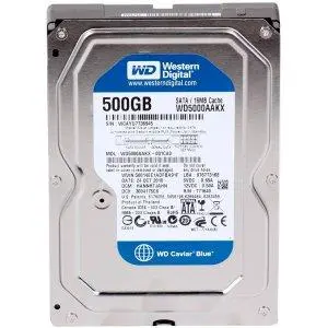 WD Caviar Blue 500GB 7200/SATA3/16MB WD5000AAKX Втора употреба