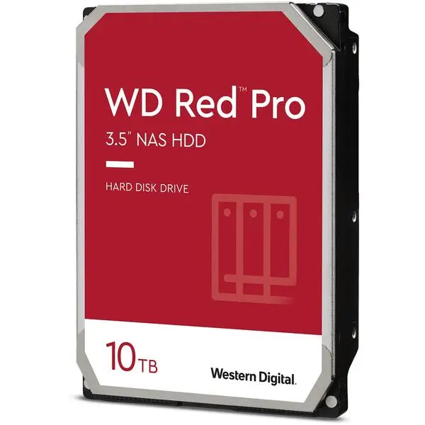 Western Digital Red Pro 3.5" 10 TB Serial ATA III -  (К)  - WD102KFBX (8 дни доставкa)