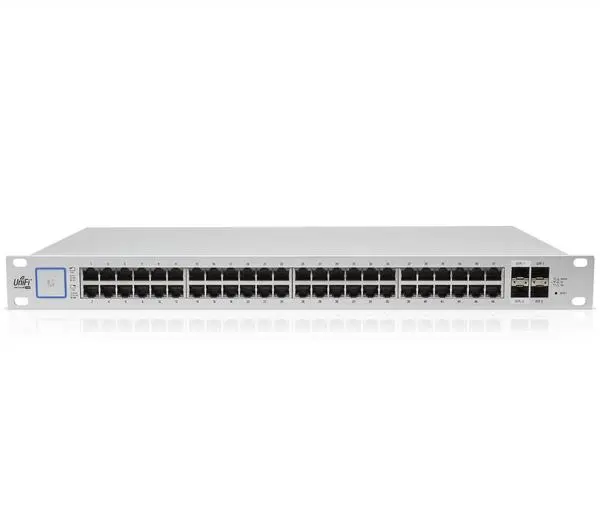 Managed Switch Ubiquiti US-48-500W, 48-ports PoE+ Gigabit, 2xSFP slots, 500W, UB-US-48-500W