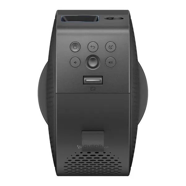 Портативен проектор BenQ GV50P BLACK, 550 lm, 1080p, Laser, REC 709, TR1.2, HDMI2.0, USB-C (USB DP/PD), Google TV, 16W (2.1CH) treVolo BT Spk, battery - BENQ-PROJ-GV50P-BL