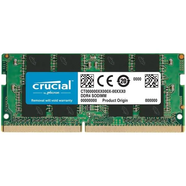 Crucial 16GB DDR4-3200 SODIMM CL22 (8Gbit/16Gbit) Tray - CT16G4SFRA32AT