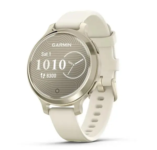 Garmin Lily 2 Active - Lunar Gold с Bone силиконова каишка - 010-02891-00