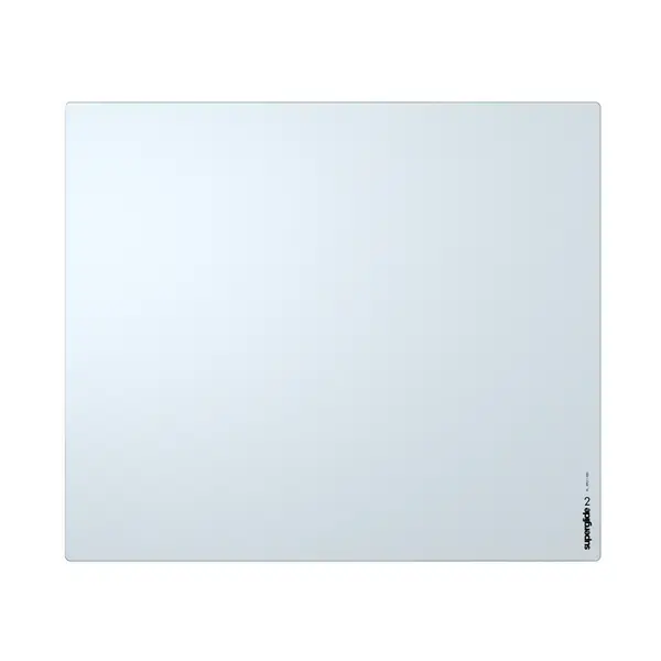 Superglide Професионален стъклен геймърски пад за мишка Glass Superglide Pad v2 XL White 490 x 420 mm - SGPXLW2