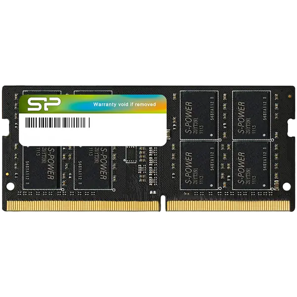 Silicon Power DDR4-3200 CL22 32GB DRAM DDR4 SO-DIMM Notebook 32GBx1, CL22, EAN: 4713436144175 - SP032GBSFU320X02