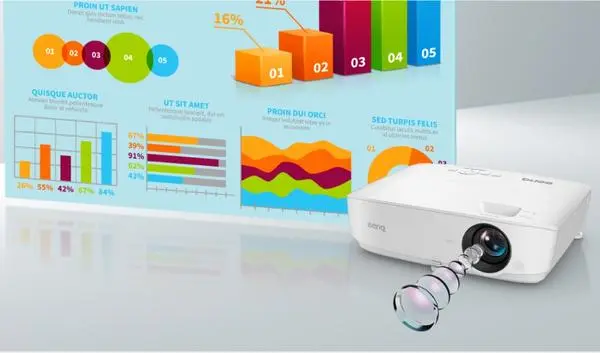 BenQ MW536: Ярък и надежден DLP проектор за бизнес и образование