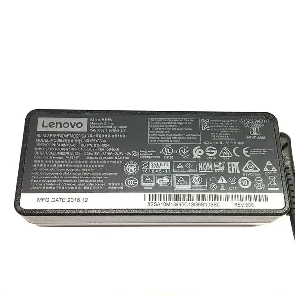 Makki Makki оригинално зарядно за лаптоп   LENOVO ADLX65YCC3A 65W Type-C - MAKKI-NA-LE-42