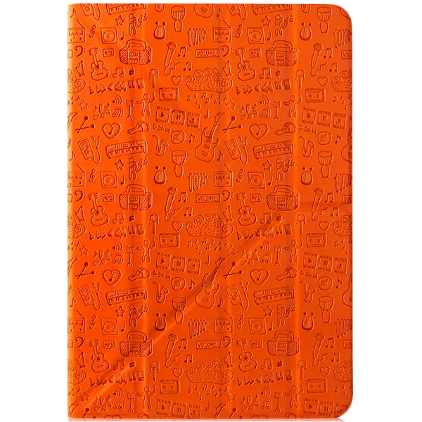 "Life is" universal case for 7” tablet (Color: Orange) CNS-C24UT7O