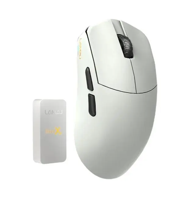 Lamzu Lamzu професионална геймърска мишка MAYA X 8K Wireless Mouse Cloud Grey - LAMZU-MAYA-X-GREY