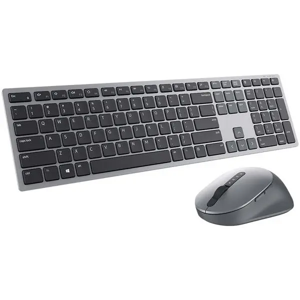 Dell Premier Multi-Device Wireless Keyboard and Mouse - KM7321W - US International - 580-AJQJ-14