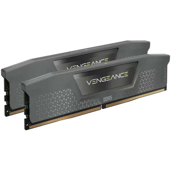 CORSAIR VENGEANCE DDR5 32GB (2 x 16GB) DDR5 6400 CL32-40-40-84 1.40V Intel XMP & AMD EXPO - GREY - CMK32GX5M2B6400Z32