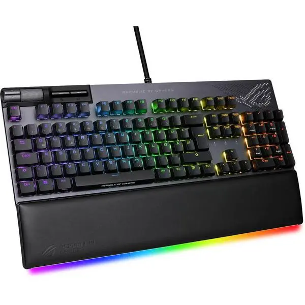 Asus Клавиатура ROG Strix Flare II Animate Gaming Keyboard dt. -  (A)   - 90MP02E6-BKDA01 (8 дни доставкa)