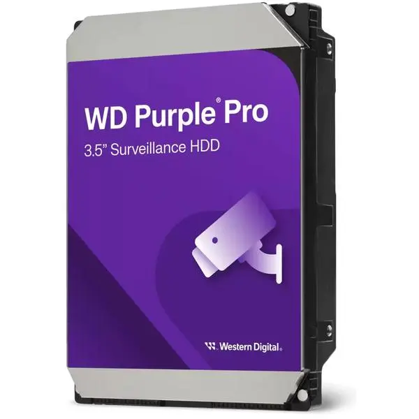 WD Purple Pro 12TB SATA 6Gb / s HDD 8,89cm 3,5Zoll internal 7200Rpm 256MB Cache 24x7 Bulk -  (К)  - WD122PURP (8 дни доставкa)