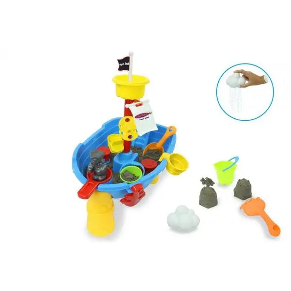 Маса за игра с пясък и вода Jamara Pirate Jack 21 части -  (A)   - 460570 (8 дни доставкa)