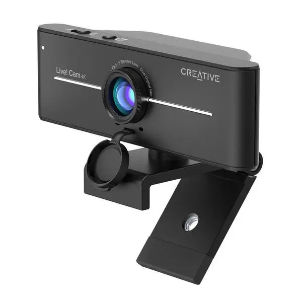 Уеб камера Creative Live!Cam SYNC 4K , 2160 @ 25fps , 1080 @ 40fps, вграден микрофон - 73VF092000000