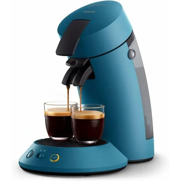 Кафемашина за дози Philips Senseo Original Plus (CSA210/00), 0.7 л. воден резервоар, синя