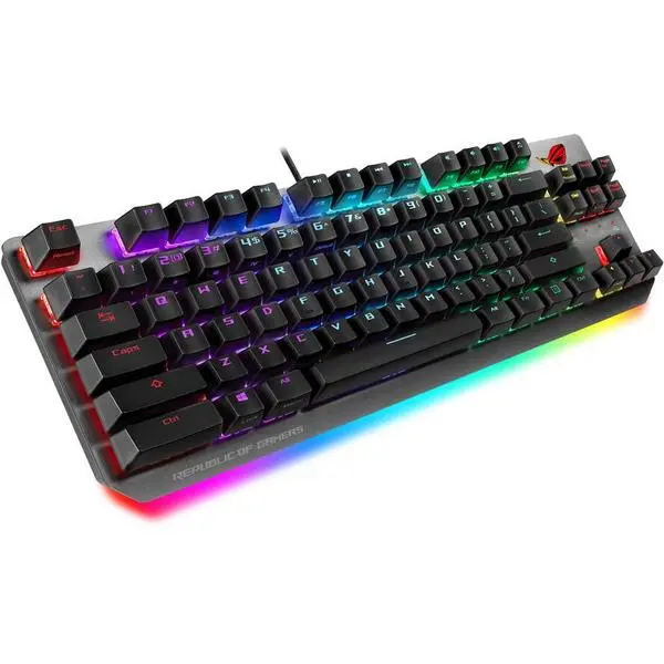 Клавиатура Asus ROG STRIX SCOPE TKL френска. Разположение -  (A)   - 90MP01N1-BKFA00 (8 дни доставкa)