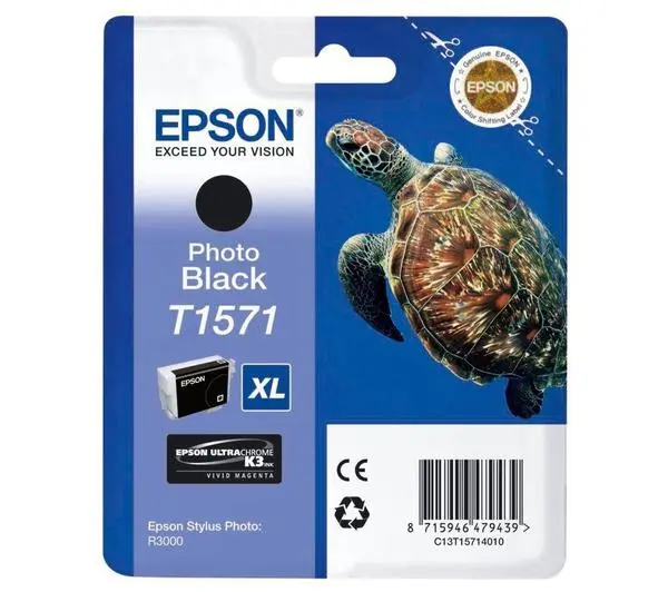 Epson T1571 Photo Black for Epson Stylus Photo R3000 - C13T15714010