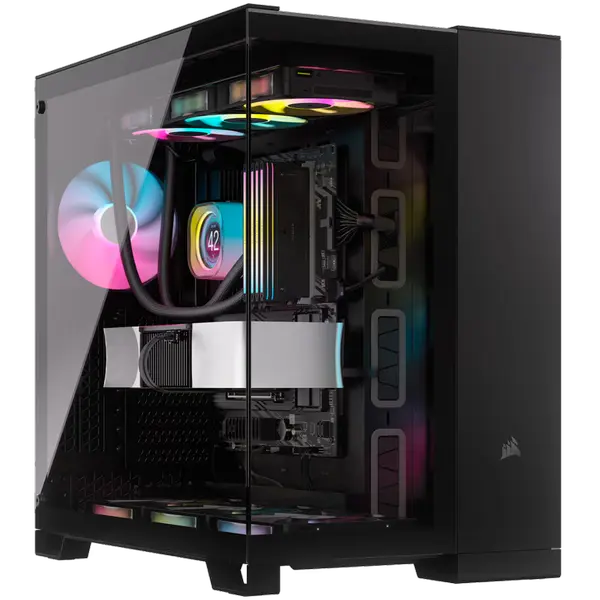 Corsair 6500X Tempered Glass Mid-Tower, Black - CC-9011257-WW