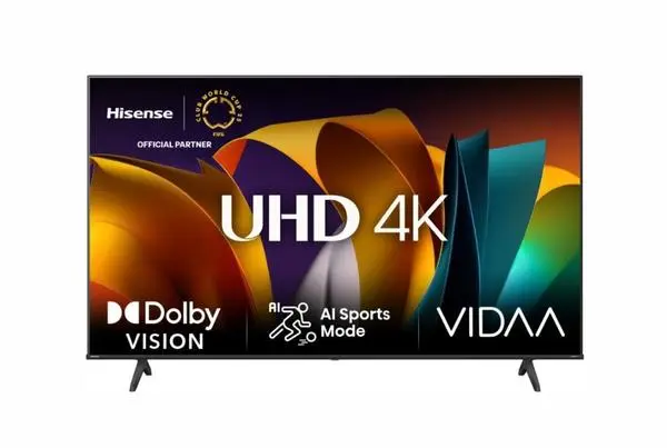 Hisense 75" A6N, 4K Ultra HD 3840x2160, DLED, DFA, Precision Colour, HDR 10+, HLG, Dolby Vision,Light sensor - 75A6N