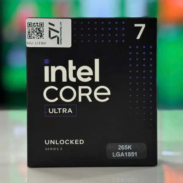 Intel Core Ultra 7 265K LGA1851 30MB кеш 5,5GHz -  (A)   - BX80768265K (8 дни доставкa)