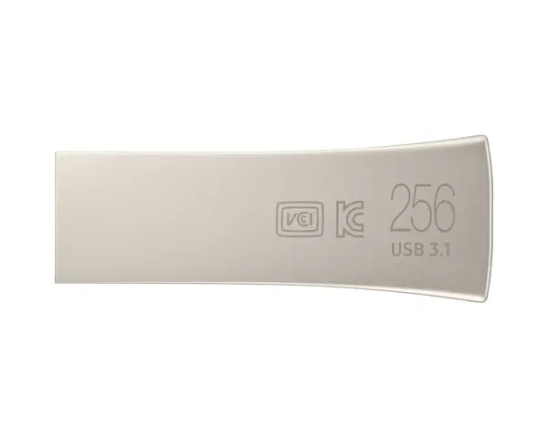 USB памет Samsung BAR Plus, 256GB, USB-A, Сребриста, SAM-USB-MUF256BE3