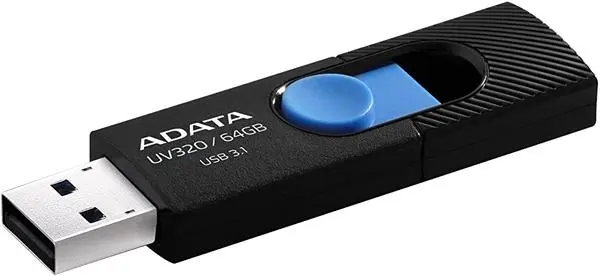 ADATA64GB USB UV320  BLACK