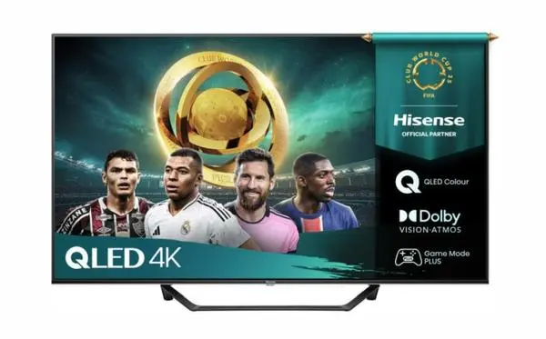 Hisense 43" A7Q, 4K Ultra HD 3840x2160, QLED, FALD, Quantum Dot, HDR 10+, HLG, Dolby Vision, Dolby Atmos - 43A7Q