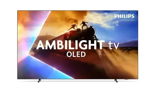 Philips  55" UHD 4K OLED 120Hz Ultra-low lag, 3840x2160, DVB-T/T2/C/S/S2, Ambilight 3, HDR10+, Titan OS - 55OLED770/12