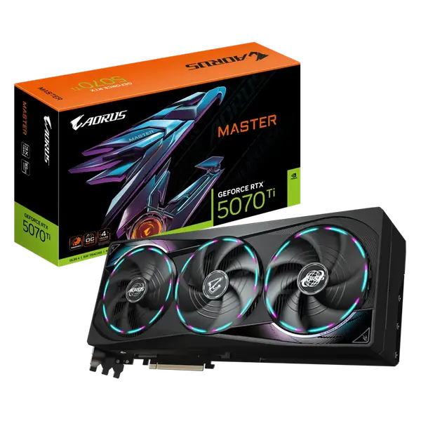 GB RTX5070TI AORUS MASTER 16G - N507TAORUS M-16GD 1.0 - (70873)