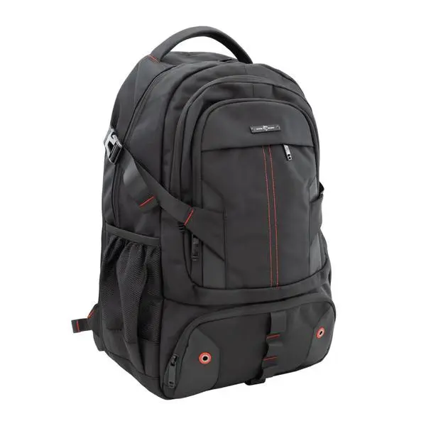 WHITE SHARK Раница за лаптоп 20", GBP-012, 370 x 510 x 170 мм, черна - VOYAGER