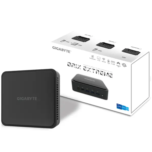 Gigabyte BRIX BEI3-1220: Преносим и производителен мини компютър