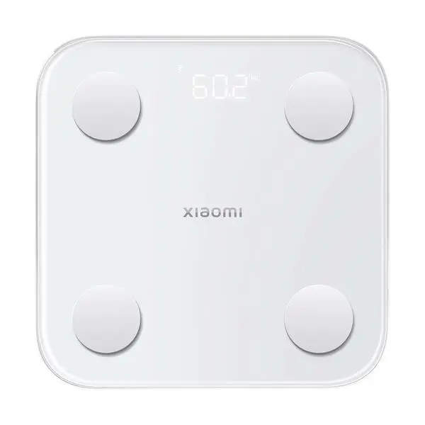 Xiaomi Body Composition Scale S400, до 150 кг натоварване, дигитален, измерва BMI/мускулна маса/костна маса/количество вода в организма, бял