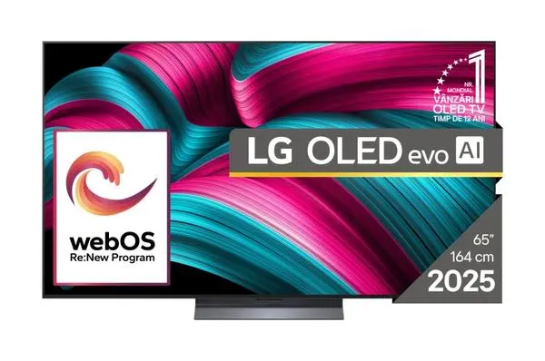 LG  65" UHD OLED evo, 4K (3840 x 2160), DVB-C/T2/S2, Full Cinema Screnn, Alpha 9 AI 4K Gen8, 120Hz Native (VRR 144Hz) - OLED65C51LA