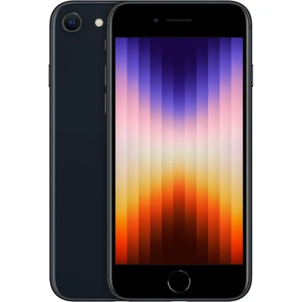 Apple iPhone SE 11.9 cm (4.7") Dual SIM iOS 15 5G 128 GB Black -  (К)  - MMXJ3ZD/A (8 дни доставкa)