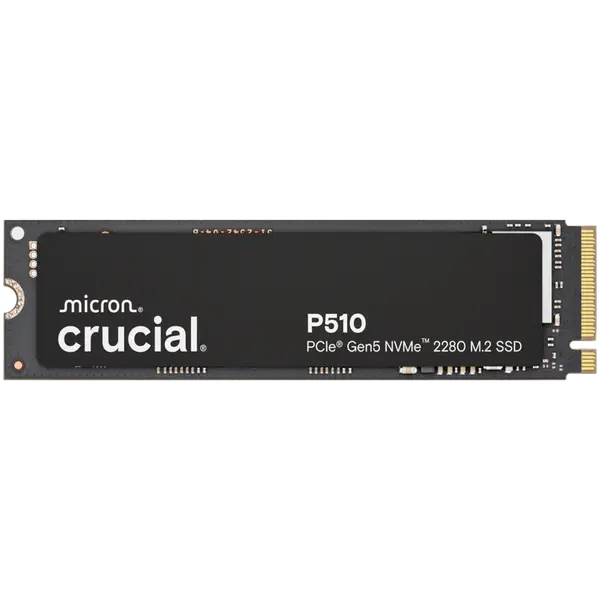 CRUCIAL P510 1000GB [1TB] NVMe PCIe Gen.5 M.2 2280 - (1005) - CT1000P510SSD8