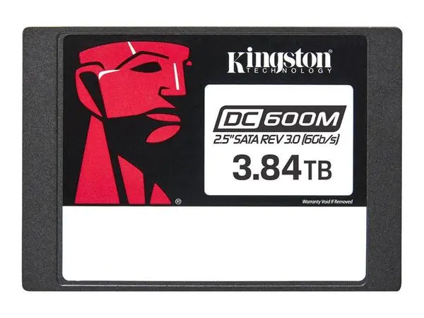 SSD 3.8TB Kingston 2.5" (6.4cm) SATAIII DC600M -  (A)   - SEDC600M/3840G (8 дни доставкa)