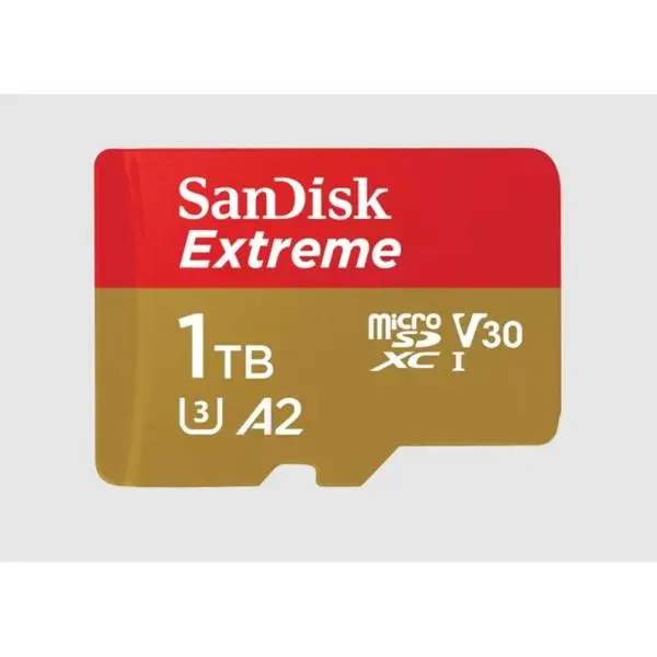 1TB SanDisk Extreme microSDXC 190MB/s +Adapter -  (К)  - SDSQXAV-1T00-GN6MA (8 дни доставкa)