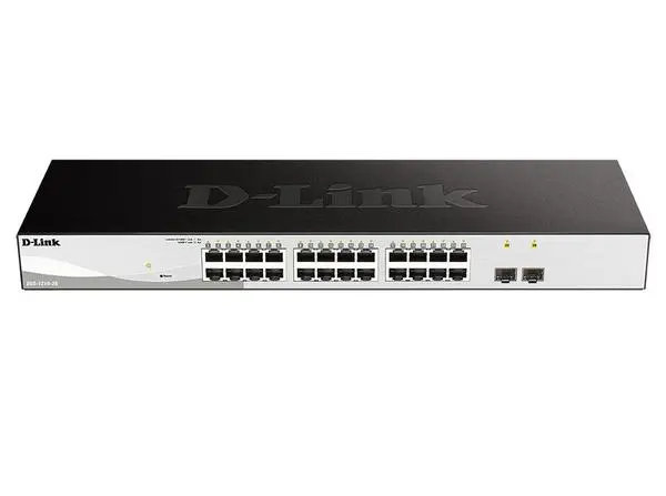 Комутатор D-Link 26-Port Gigabit Smart Switch with 2 SFP ports DGS-1210-26