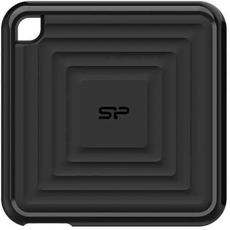 Външен SSD Silicon Power PC60, 512GB, USB 3.2 Gen2 Type-C, Черен - SP512GBPSDPC60CK
