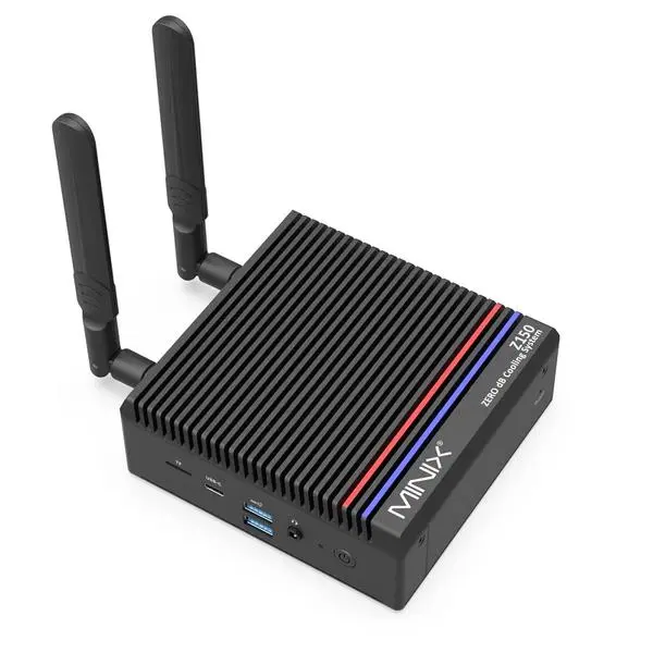 Компютър MiniX NEO Z150 [8GB/256GB/Windows 11 Pro] Fanless Intel Twin Lake-N Quad-Core N150 1.0 GHz, 6 MB cache, 8GB 3200MHz, SSD 256GB M.2 PCle 3.0 x 4 NVMe - Z150-8GB