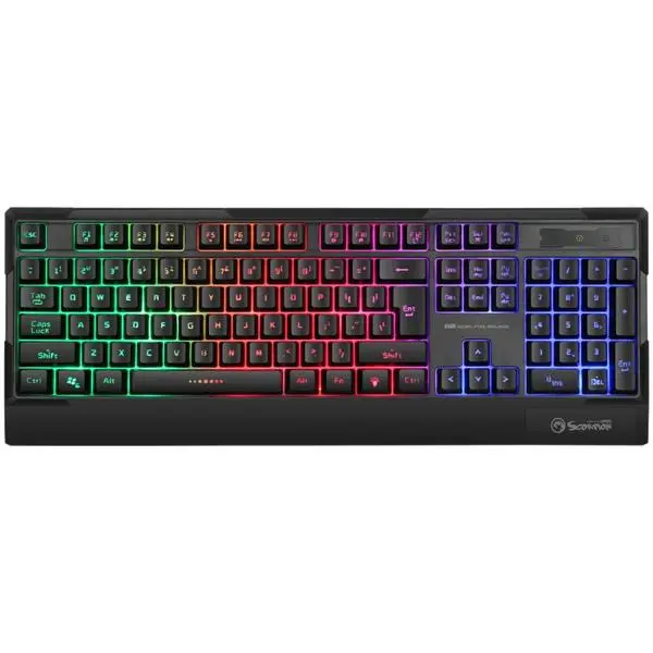 Преглед на геймърската клавиатура Marvo K606