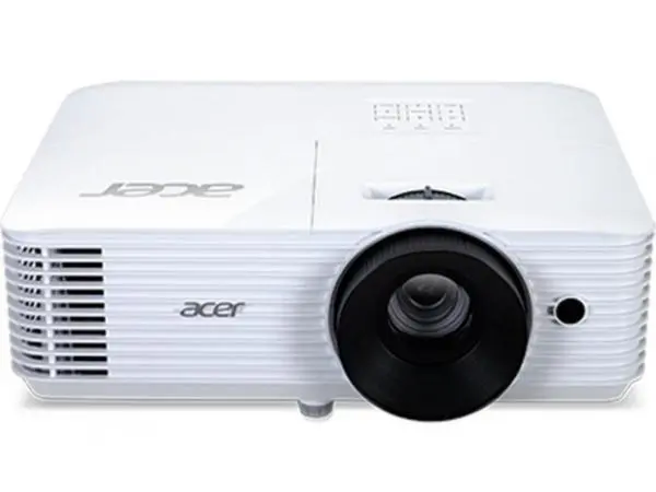 Acer Projector X118HP, DLP, SVGA (800x600), 4000 ANSI Lumens, 20000:1, 3D, HDMI, VGA, RCA, Audio in, DC Out (5V/2A - MR.JR711.012