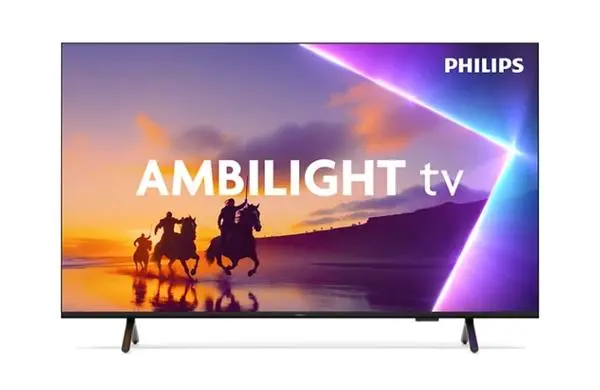 Philips  43" 4K Ultra HD QLED, 3840x2160p, DVB-T/T2/T2-HD/C/S/S2, 60Hz, Ambilight 3, Pixel Precise UHD - 43PUS8510/12