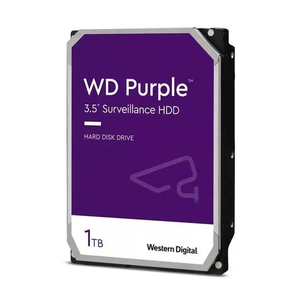 Хард диск WD Purple, 2TB, 5400rpm, 256MB, SATA 3, WD22PURZ