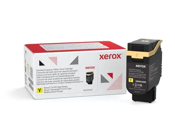 Xerox Standard Capacity Yellow Toner Cartridge C415/C410 (2k) - 006R04680